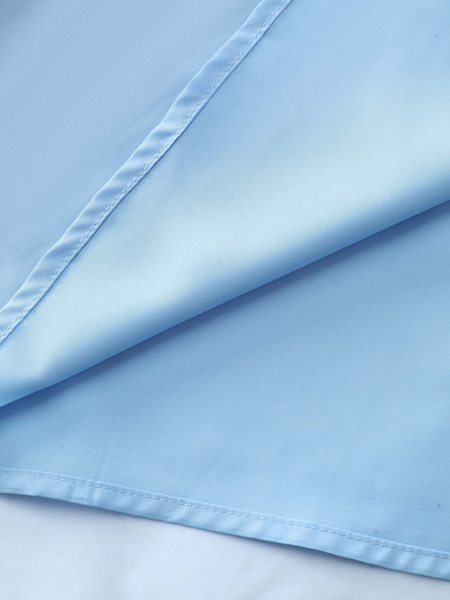 Chiffon Sequin Mesh Embroidered Round Neck Midi Dress - Image 6