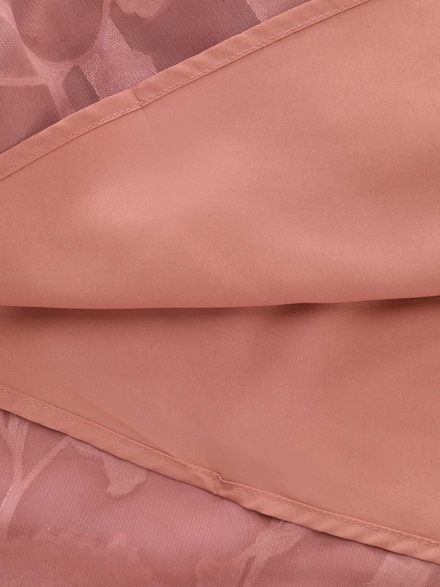 Floral Charm Twist-Front Jacquard Maxi Dress - Image 6