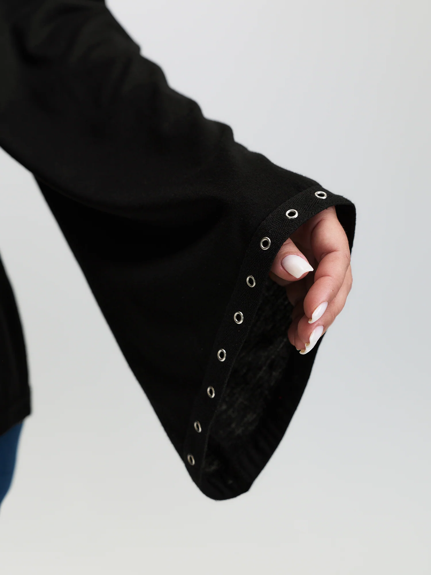 Peek-A-Boo Cut-Out Neckline T-shirt - Image 4