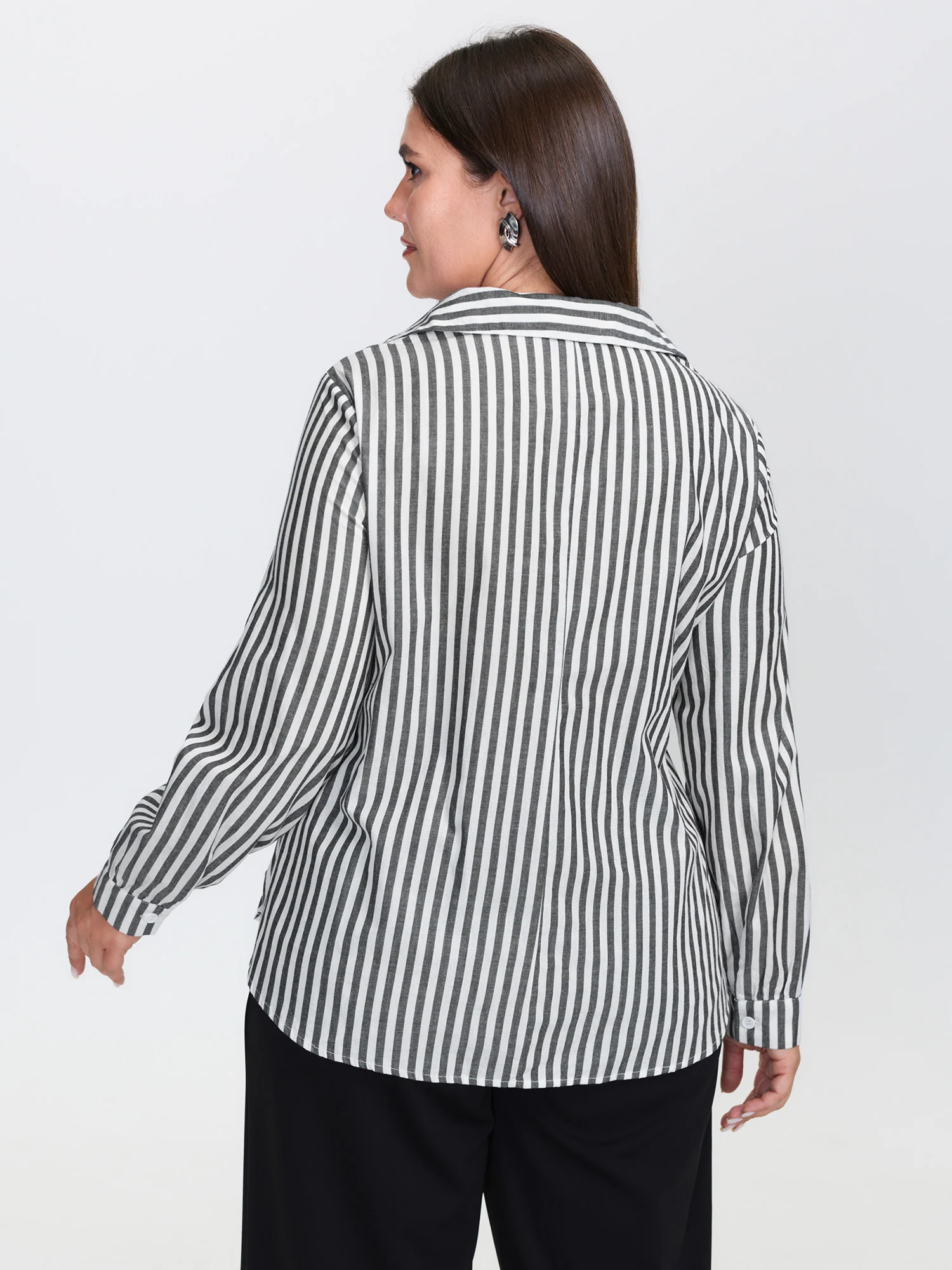 Pure Cotton Knotted Waist Blouse - Image 4