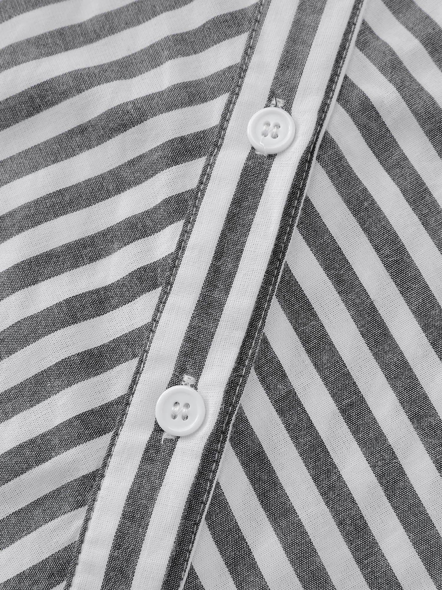 Pure Cotton Knotted Waist Blouse - Image 7