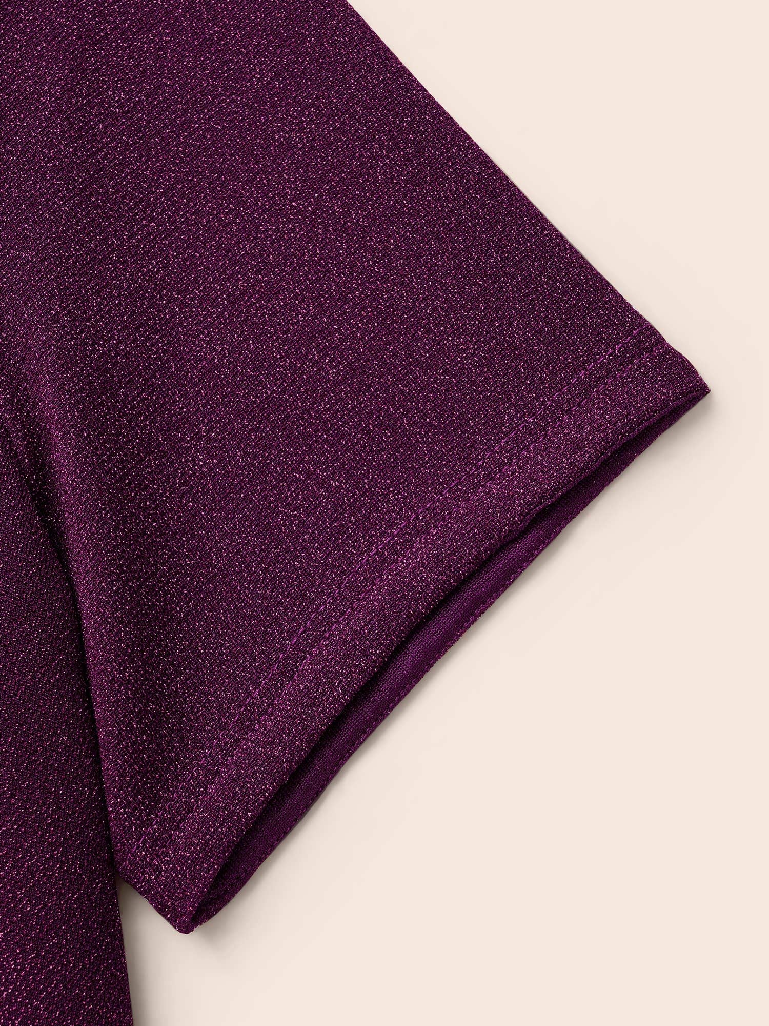 Shimmering Gold & Silver Thread A-Line Tee - Image 6