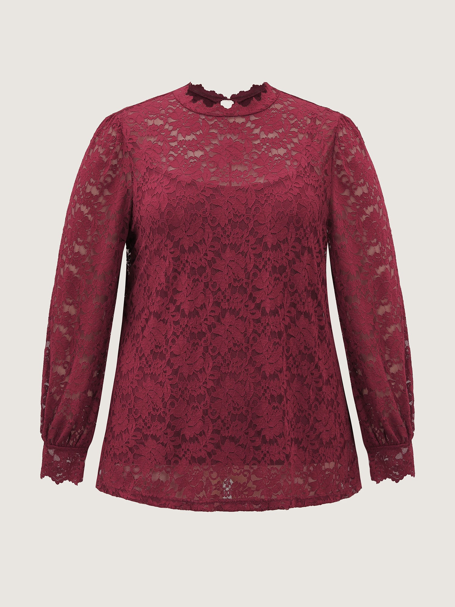 Spice It Up Sheer Lace Blouse - Image 7